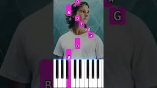 Lukas Graham  7 Years Piano Tutorial shorts [upl. by Salohci797]