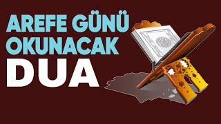 Arefe günü duası • Arefe günü okunacak dua [upl. by Buckden]