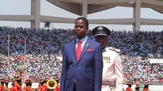 Le président de Zambie Edgar Lungu officiellement réinvesti [upl. by Staw]