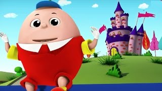 Humpty Dumpty Sat On A Wall  Nursery Rhymes  Kids Songs  3D Rhymes [upl. by Athalia]