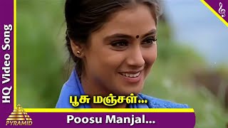 Poosu Manjal Video Song  Kanave Kalayathe Tamil Movie Songs  Murali  Simran  Deva [upl. by Myron]