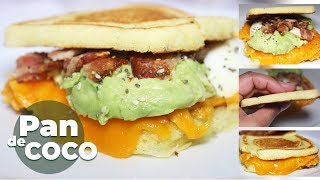 Pan keto de microondas con harina de Coco en 2 minutos  Low carb ibre de gluten [upl. by Hsivat843]