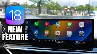 iOS 18 Apple CarPlay  10 NEW FEATURES [upl. by Maffa]