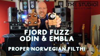 Fjord Fuzz  Odin and EMBLA Fuzz Pedals [upl. by Yrot]