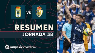 Resumen de Real Oviedo vs SD Ponferradina 32 [upl. by Yevre222]