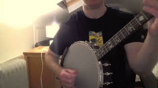 Banshee Reel Tenor banjo once through [upl. by Ludovick]