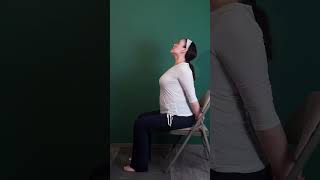 Chest Opener  Chair Yoga For Seniors and Beginners [upl. by Nymassej]