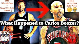 The RISE and FALL of Carlos Boozer What Happened to Him [upl. by Ellenig]