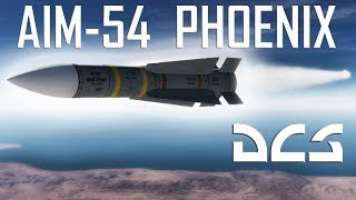 DCS Notching the Aim54 Phoenix How to Kill the F14 Tomcat [upl. by Yreffoeg667]