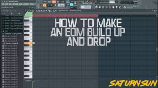 HOW TO MAKE AN EDM BUILDUP AND DROP FREE FLP  FL STUDIO [upl. by Llerrehs]