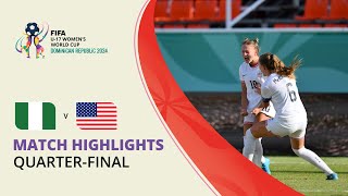 HIGHLIGHTS Nigeria v USA  FIFA U17 Women’s World Cup 2024 [upl. by Dirraj]