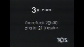 3X Rien  TQS  2003  Publicité [upl. by Aicena802]