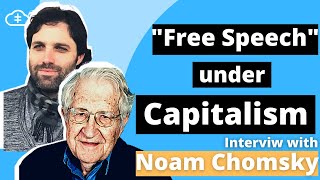 quotFree Speechquot under Capitalism Interview with Noam Chomsky [upl. by Lissi798]