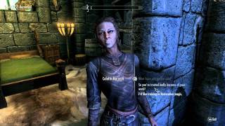 Elder Scrolls V Skyrim Walkthrough in 1080p Part 65 First Lessons in Winterhold PC Gameplay [upl. by Turtle]