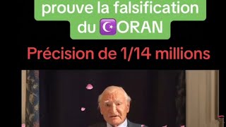 LA FALSIFICATION DU CORAN par Jean Jacques Walter ReneBergersTV [upl. by Nari]