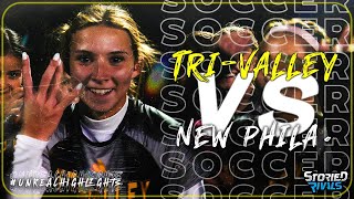 HIGH SCHOOL SOCCER  TriValley vs New Philadelphia  HIGHLIGHT [upl. by Tubb]