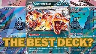 Upcoming CharizardDusknoir Deck Lists From Japan Shrouded Fabel PTCG [upl. by Yartnod]