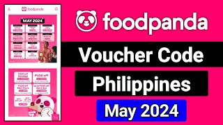 foodpanda philippines voucher code may 2024  foodpanda voucher code  foodpanda voucher [upl. by Batty]