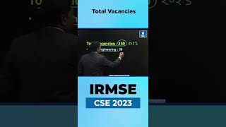 IRMSECSE Prelims 2023  Total Vacancies of IRMS Explained By B Singh Sir CMD NEXT IAS [upl. by Thebault]