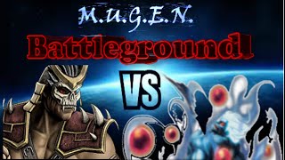 Mugen Battleground  Shao Kahn vs Oni Akuma Mortal Kombat vs Street Fighter amp More [upl. by Ebby]