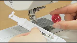 BrotherSupportSewing Sewing machine Buttonhole sewing [upl. by Abdu]