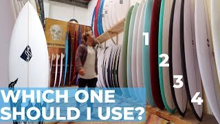 Which Surfboard Should You Buy amp Use  DETAILED BREAKDOWN  Volume Shape Size Etc [upl. by Akirdnuhs]