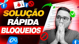 Conta Desativada Facebook Ads e AgoraSolução 2024 [upl. by Luapnaes]