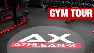 ATHLEANX Gym Tour STEP INSIDE [upl. by Nairadas]