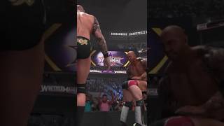 Batista vs Randy Orton vs Daniel Bryan😱shorts youtubeshorts wwe wrestling [upl. by Krid]