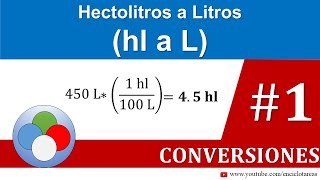 Litros a Hectolitros L a hl  Parte 1 [upl. by Girish]