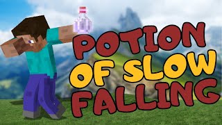 How to Make a Potion of Slow Falling in Minecraft  Minecraft Tutorial [upl. by Ativla]