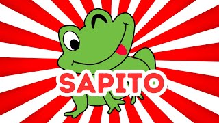 🐸 SAPITO 🐸  La Canción El Sapito 🐸🎶  Canciones Infantiles 👶 [upl. by Ikkir]