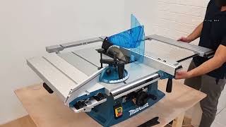 Makita Table Saw MLT 100woodworking Table Saw MLT100 [upl. by Yhtomot493]