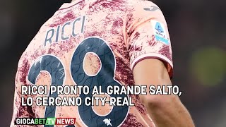 Torino  Ricci pronto al grande salto lo cercano CityReal [upl. by Harrak]