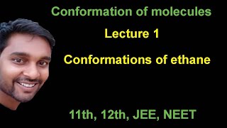 Conformations of ethane [upl. by Aihcela]
