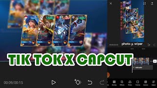 Capcut Edit Tutorial For TikTok X Mobile Legends By Lyx Tutorial [upl. by Giralda]