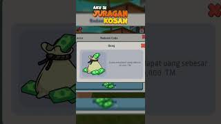 KODE REDEEM quotLAPORINYAquot GAME AKU SI JURAGAN KOSAN Ep4 shorts kajewdeveloper akusijuragankosan [upl. by Yoreel]