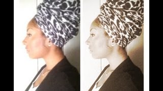 How to tie a Turban Headwrap styles  JaMexicanBeauty  iamLindaElaine [upl. by Sitoel556]