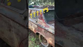 Is it a 74  Barn finds Junkyards cars Abandoned cars Vintage cars Rat rodsWill it run [upl. by Adnarom]