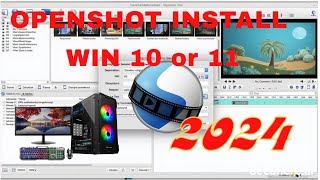 OpenShot Video Editor How to Install Linux Mac amp Windows [upl. by Eniad]