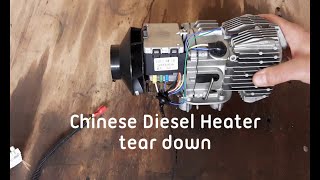 Chinese Diesel Heater dissection Comparison to Eberspächer Webasto Autotherm and Planar heaters [upl. by Leiruh207]