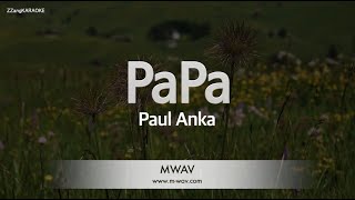 Paul AnkaPaPa Karaoke Version [upl. by Phyllis]