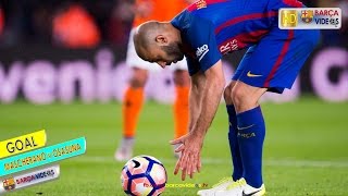 Mascheranos first ever Barca Goal Apr 17 [upl. by Hera]