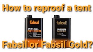 How to Waterproof a Tent  Fabsil or Fabsil Gold [upl. by Whittemore]