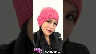 Te enseño como coser el gorro N° 62 a crochet Súper fácil en medio punto acanalado paso a paso [upl. by Sluiter]