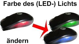 How2Farbe des LEDLichts von PCMäusen umändern [upl. by Bernardine]