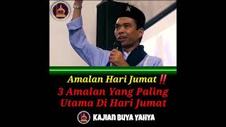 VIRAL AMALAN HARI JUMAT 3 AMALAN UTAMA TERBAIK YANG WAJIB KITA KETAHUI CERAMAH USTADZ ABDUL SOMAD [upl. by Vivle]