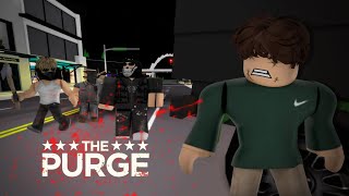 Brookhaven RP  ROBLOX  ANG PAGTAKAS NAMIN SA THE PURGE [upl. by Viquelia19]