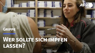 Ratgeber Für wen Grippeschutz wirklich nötig ist  AFP [upl. by Cynthia154]