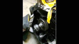 2013 Skidoo Primary Clutch Bad Noise Fix [upl. by Voe]